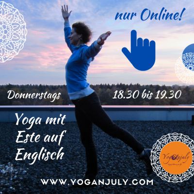 Online Yoga mit Este auf Englisch